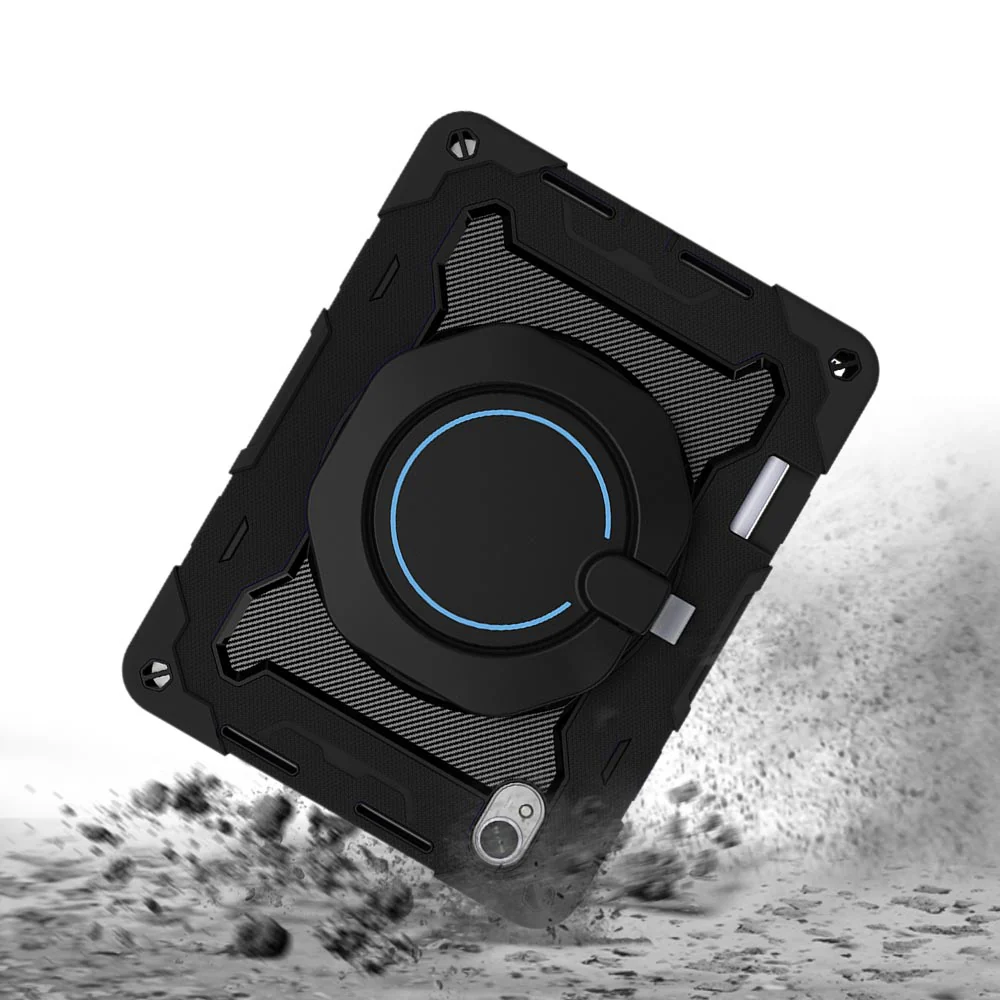 NON-HW-MTP_TGR | Huawei MatePad 11.5 S (2024) / (2025) | Rugged Case with Kick-Stand & Folding Grip & Pencil Holder - Image 5
