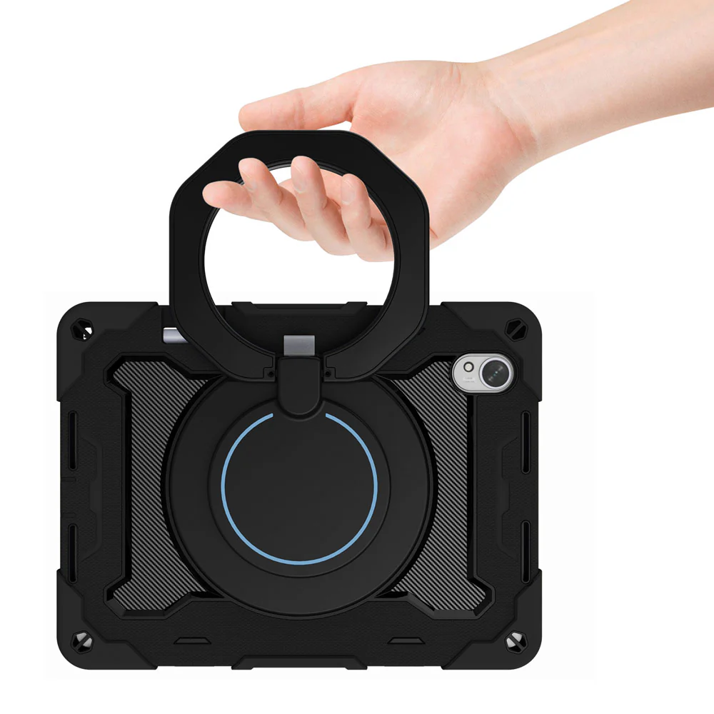 NON-HW-MTP_TGR | Huawei MatePad 11.5 S (2024) / (2025) | Rugged Case with Kick-Stand & Folding Grip & Pencil Holder - Image 7