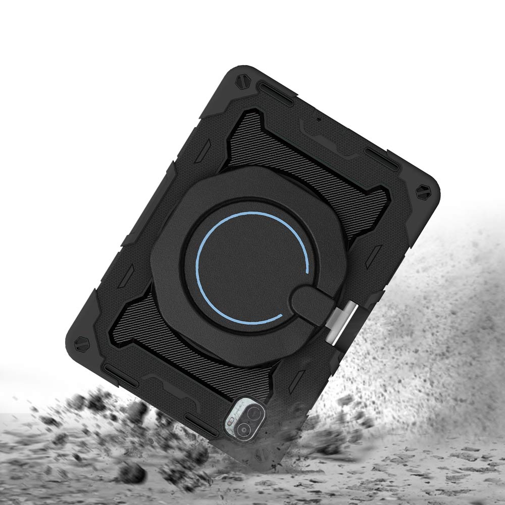 NON-Mi-PAD5 | Xiaomi Mi Pad 5 / 5 Pro 11" | Rugged Case with Kick-Stand & Folding Grip & Pencil Holder - Image 4