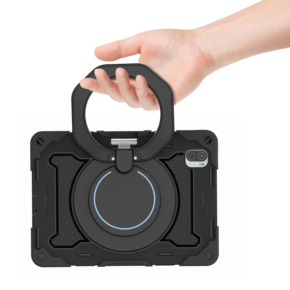 NON-Mi-PAD5 | Xiaomi Mi Pad 5 / 5 Pro 11" | Rugged Case with Kick-Stand & Folding Grip & Pencil Holder - Image 7