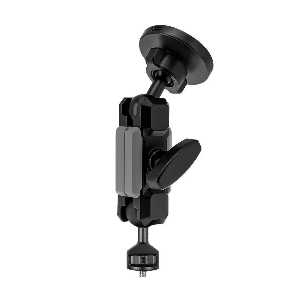 P10MS03 | Heavy-Duty 1/4" M6 Threaded Mount | MagSafe / Pixelsnap 15W Fast Charger | ONE-LOCK for iPhone & Smartphone - Image 9