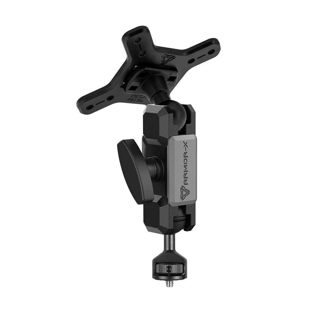 VSA-P10 | 1/4" M6 Male Thread VESA Mount ( 75x75mm | 50x50mm ) | Design for Tablet