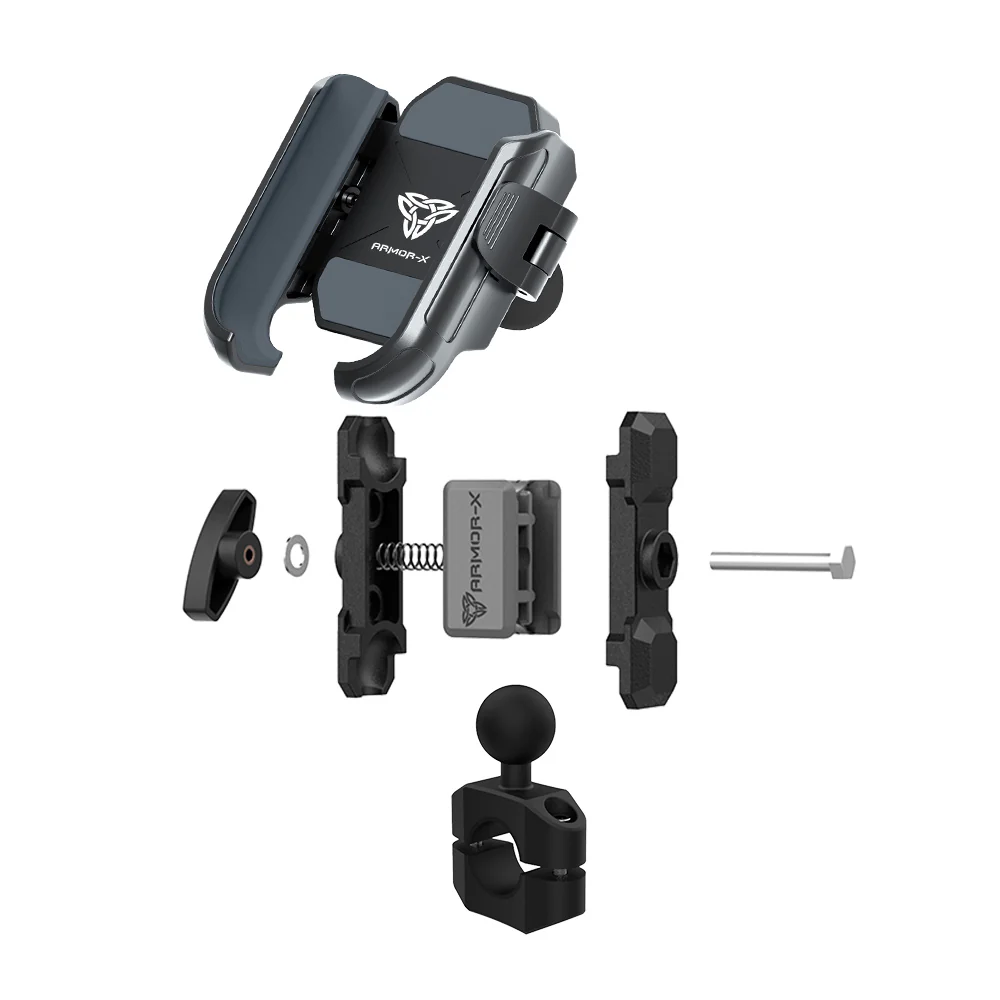 P14UP | Rail Bar Universal Mount * SMALL | ⌀17-28mm | Design for Phone - Image 8
