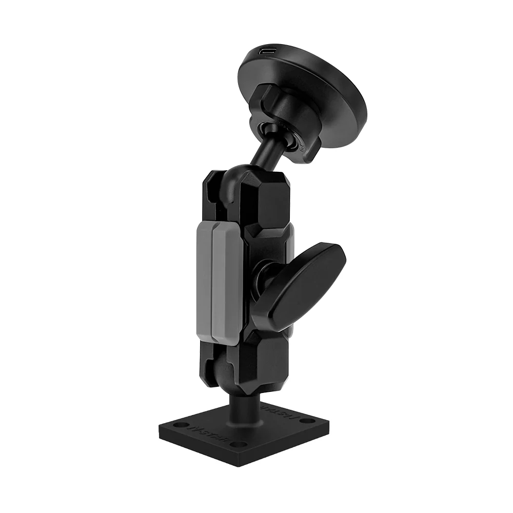 P16MS03 | Heavy-Duty AMPS Drill-down PixelSnap 15W Fast Charger Mount | ONE-LOCK for Google Pixel Smartphone - Image 7