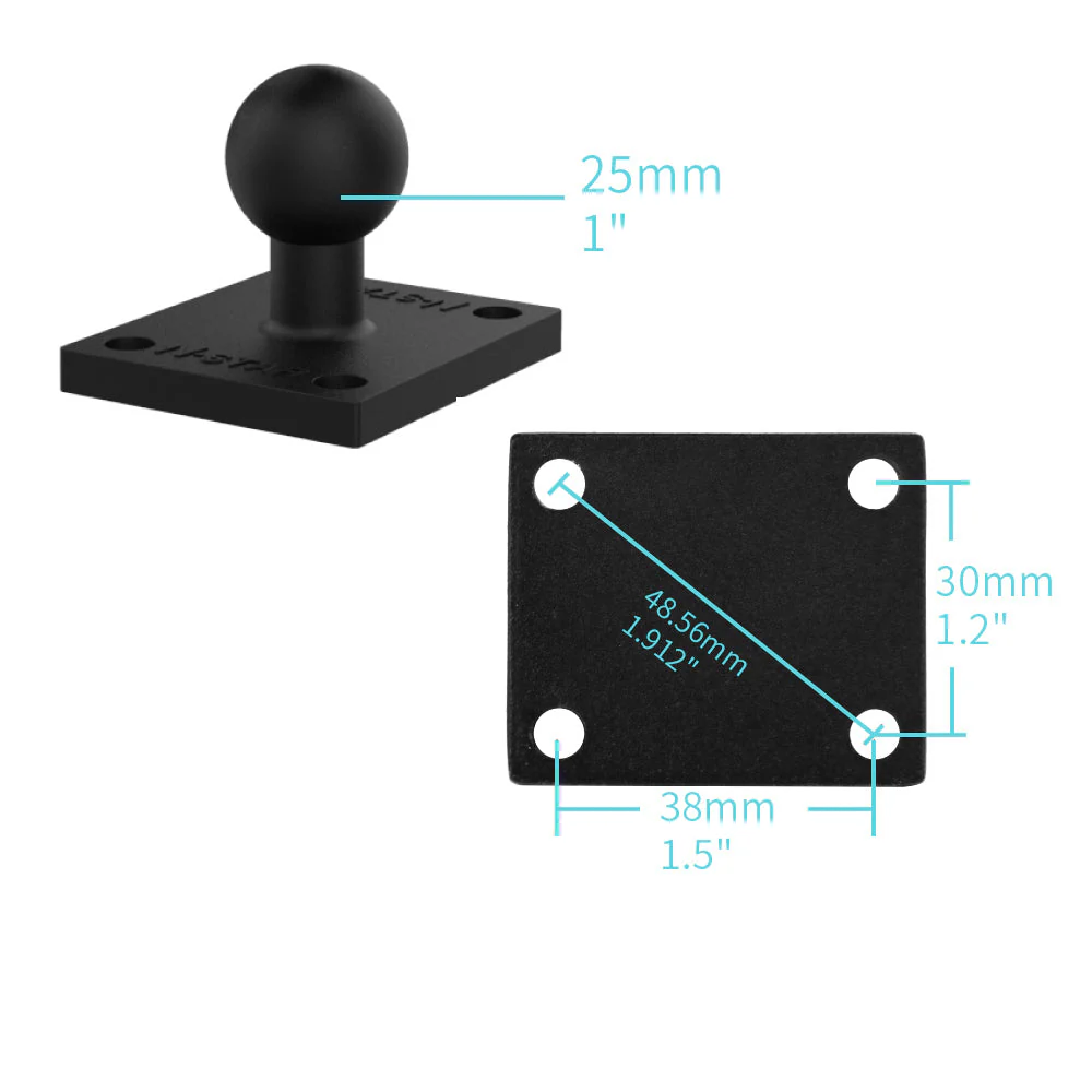 P16T | Heavy-Duty AMPS Drill-down Mount | ONE-LOCK for Tablet - Image 2