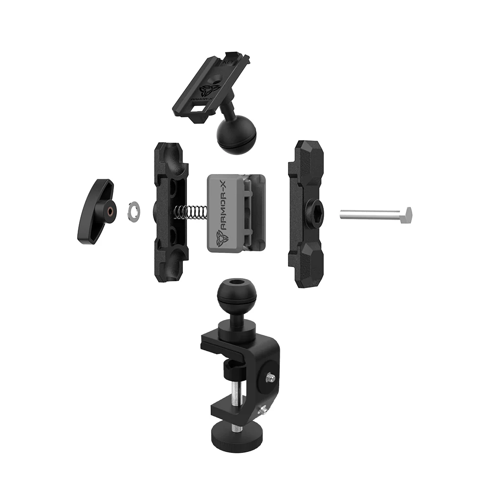 P17K | Heavy-Duty G-Clamp Bar Mount*SMALL | ONE-LOCK for Phone - Image 11