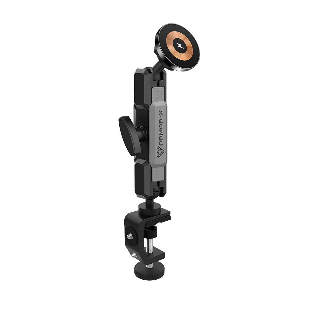 P17MS03 | Heavy-Duty G-Clamp Bar PixelSnap 15W Fast Charger Mount*SMALL | ONE-LOCK for Google Pixel Smartphone - Image 11