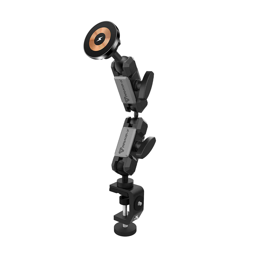 P17MS03 | Heavy-Duty G-Clamp Bar PixelSnap 15W Fast Charger Mount*SMALL | ONE-LOCK for Google Pixel Smartphone - Image 12