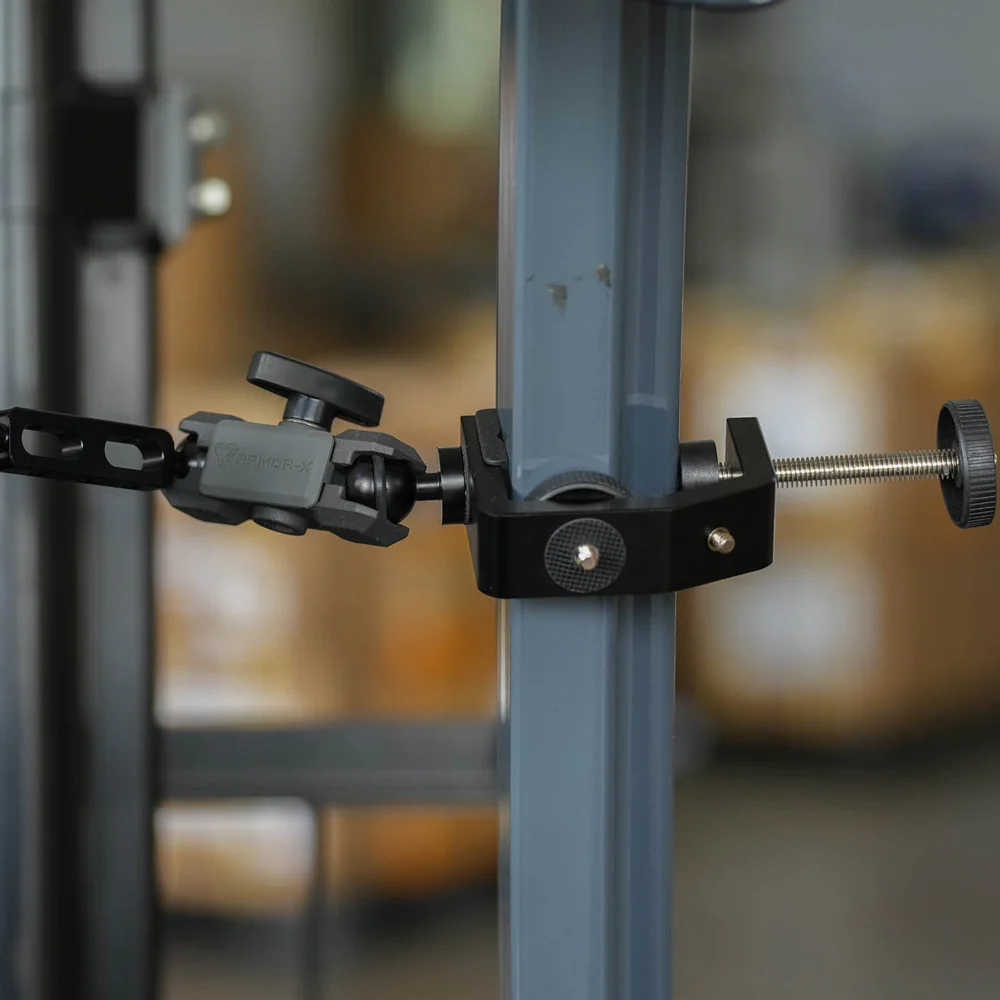 P17K | Heavy-Duty G-Clamp Bar Mount*SMALL | ONE-LOCK for Phone - Image 8
