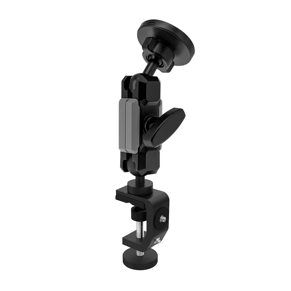 P17MS03 | Heavy-Duty G-Clamp Bar PixelSnap 15W Fast Charger Mount*SMALL | ONE-LOCK for Google Pixel Smartphone - Image 9