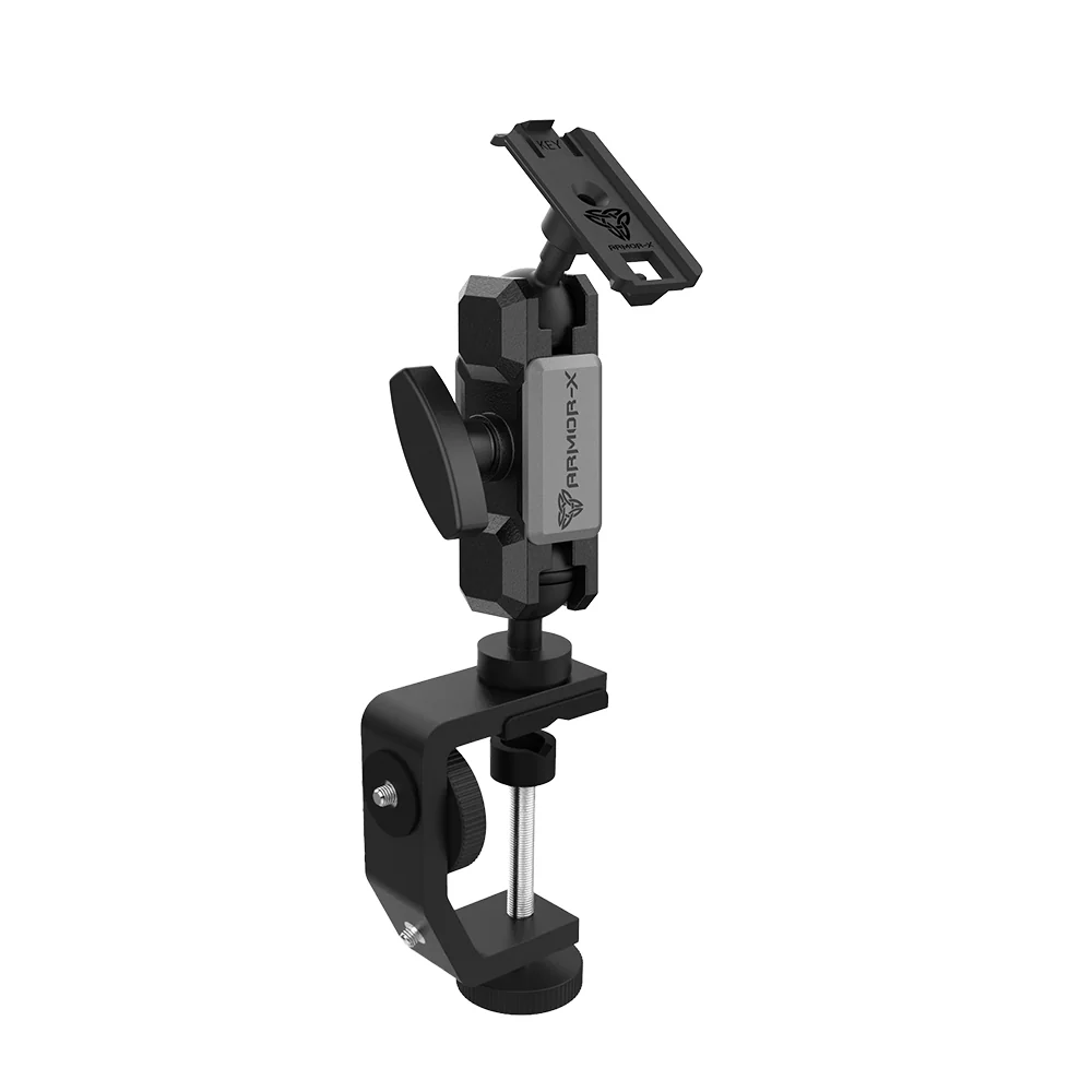 P18K | Heavy-Duty G-Clamp Bar Mount*LARGE | ONE-LOCK for Phone