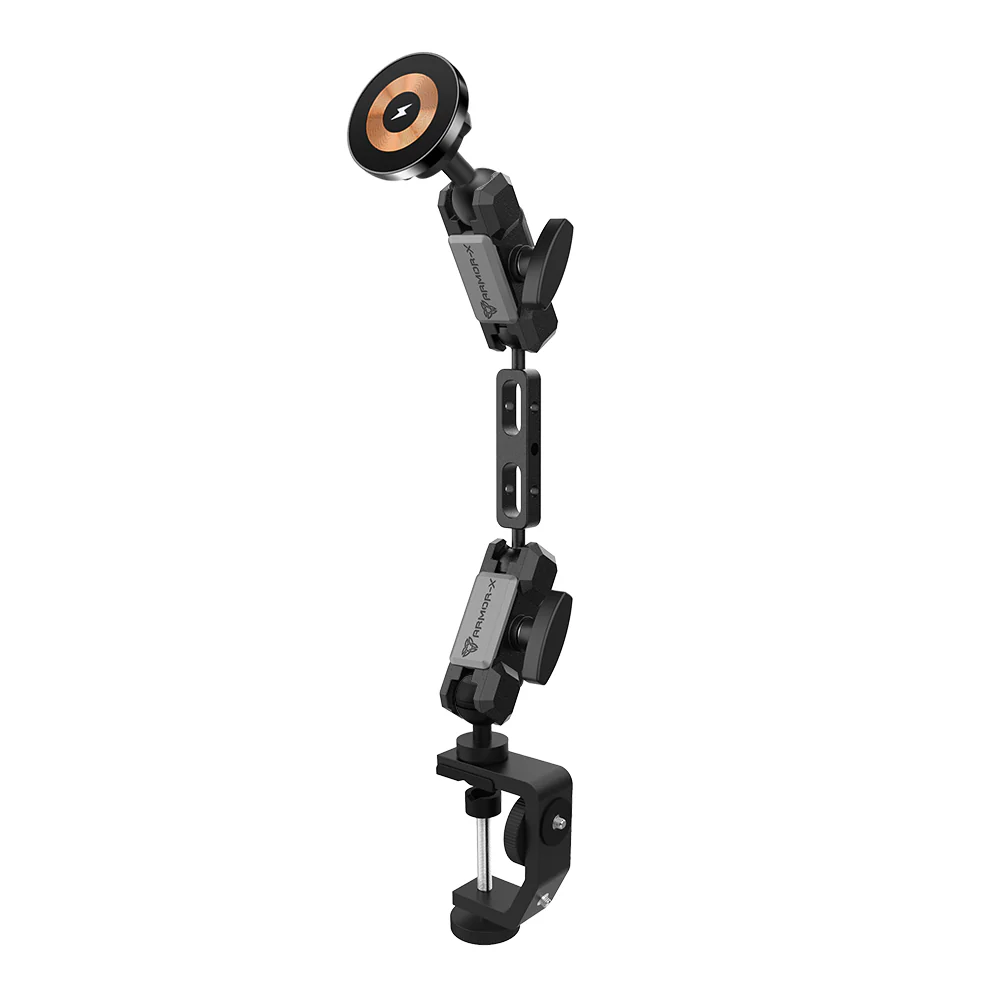 P18MS03 | Heavy-Duty G-Clamp Bar Mount*LARGE | MagSafe / Pixelsnap 15W Fast Charger | ONE-LOCK for iPhone & Smartphone - Image 13