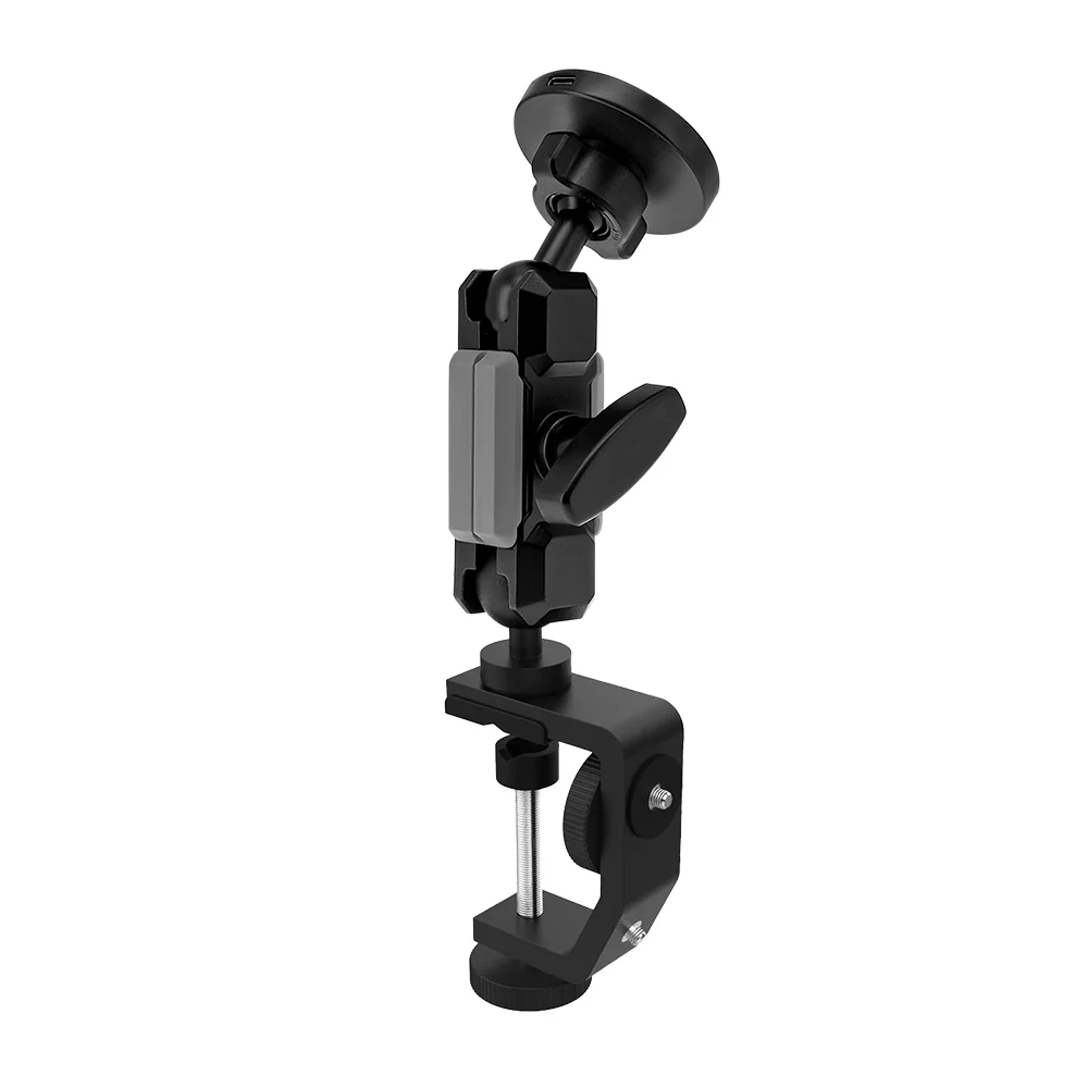 P18MS03 | Heavy-Duty G-Clamp Bar Mount*LARGE | MagSafe / Pixelsnap 15W Fast Charger | ONE-LOCK for iPhone & Smartphone - Image 9