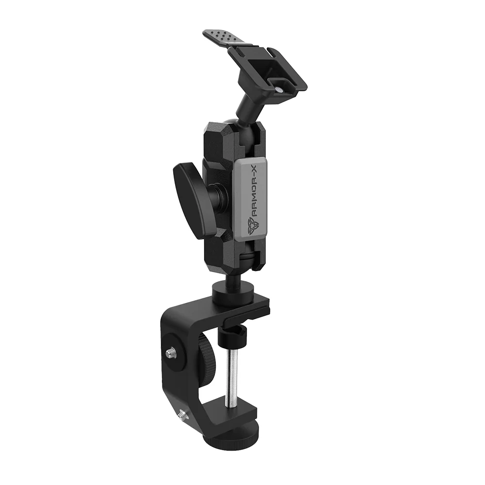 P18T | Heavy-Duty G-Clamp Bar Mount*LARGE | ONE-LOCK for Tablet