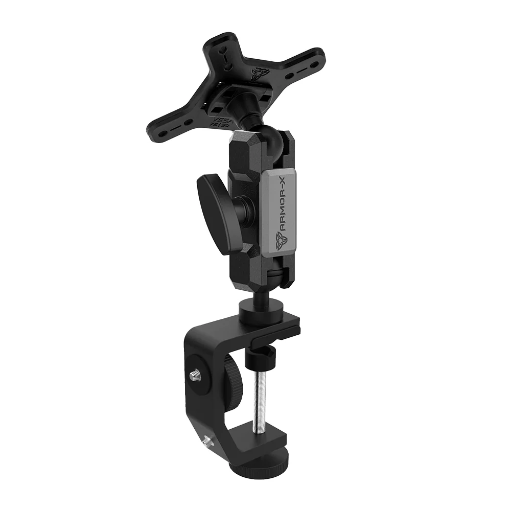 VSA-P18 | C-Clamp VESA Mount * LARGE ( 75x75mm | 50x50mm ) | Design for Tablet
