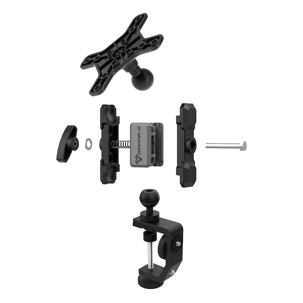 VSA-P18 | C-Clamp VESA Mount * LARGE ( 75x75mm | 50x50mm ) | Design for Tablet - Image 9