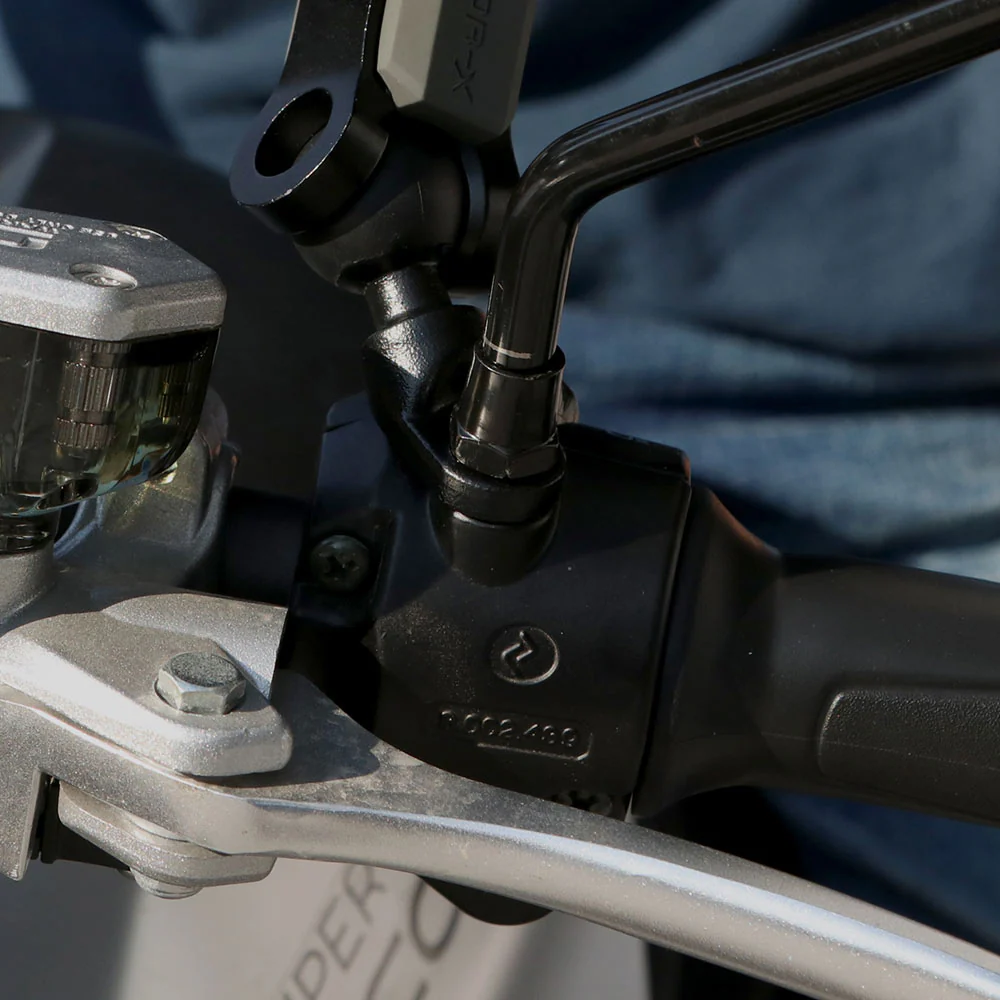 P19UP | Motorcycle Mirror Universal Mount | Design for Phone - Image 5