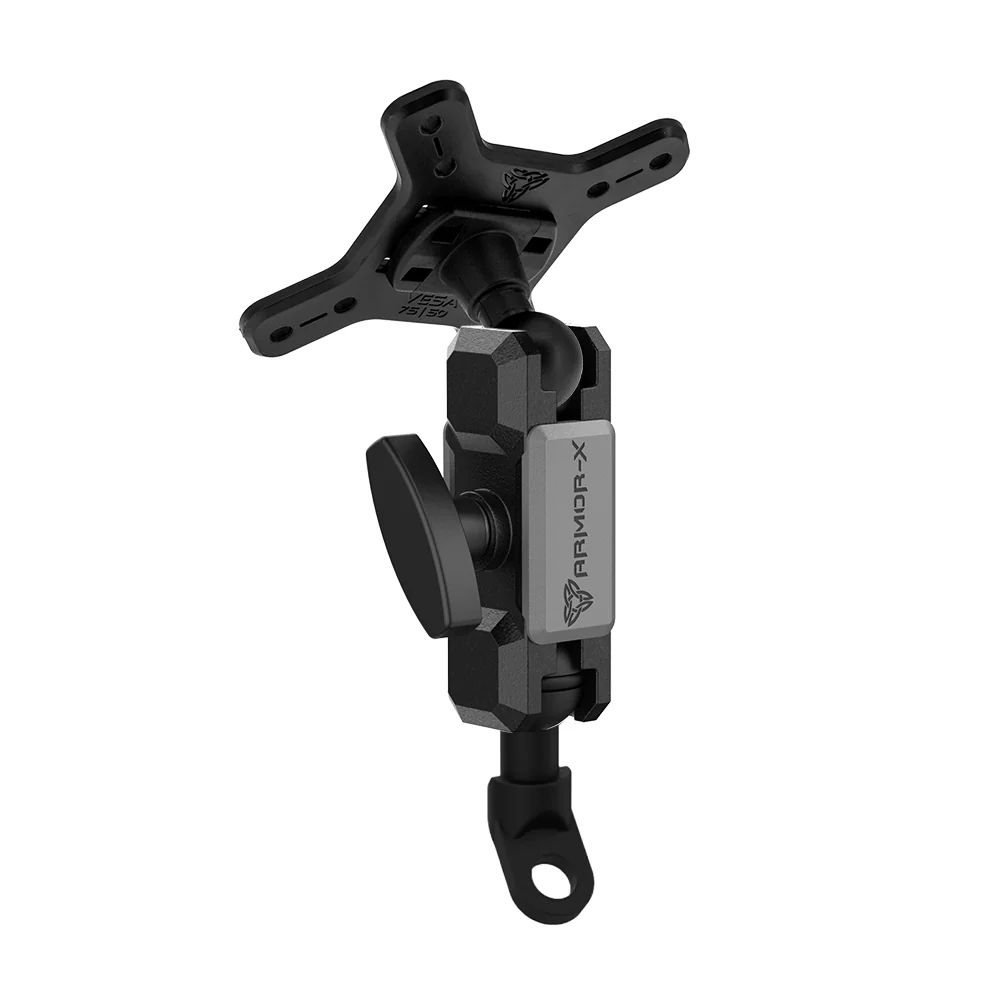 VSA-P19 | Motorcycle Mirror VESA Mount ( 75x75mm | 50x50mm ) | Design for Tablet