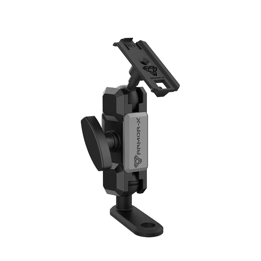 P20K | Heavy-Duty Motorcycle Mirror or Pinchbolt Mount | ONE-LOCK for Phone
