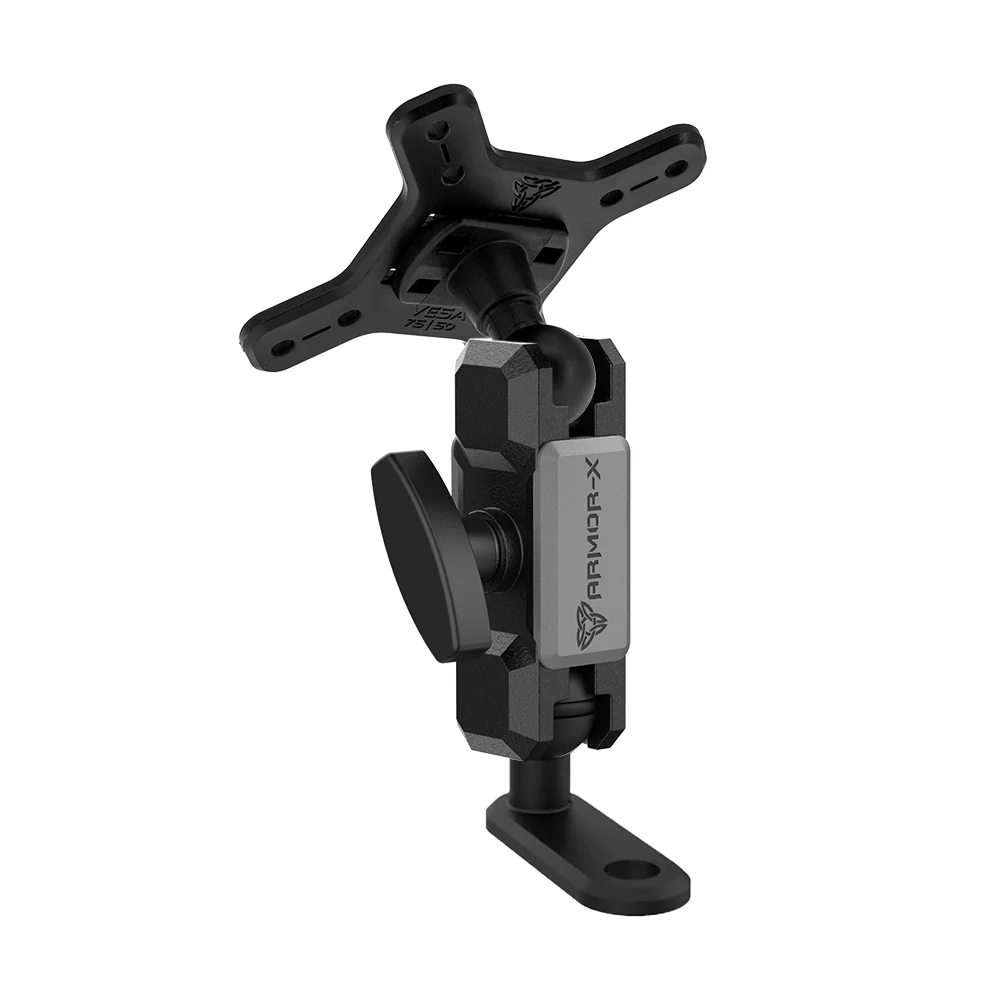 VSA-P20 | Motorcycle Mirror VESA Mount ( 75x75mm | 50x50mm ) | Design for Tablet