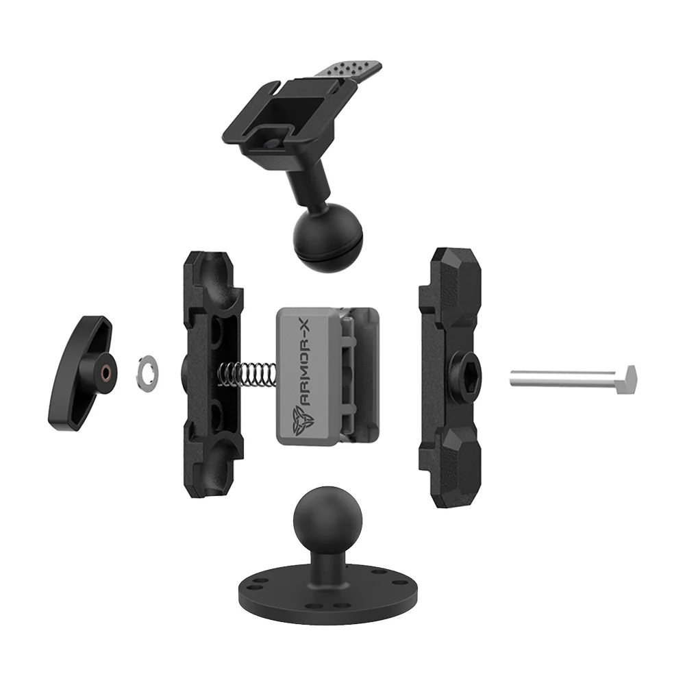 P22T | Heavy-Duty 2.5" Round Plate AMPS Mount | ONE-LOCK for Tablet - Image 10