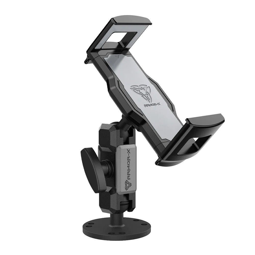 P22UT | 2.5" Round Plate AMPS Universal Mount | Design for iPad, Galaxy Tab & Tablet
