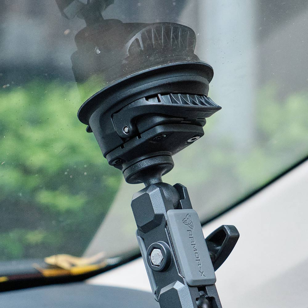 P23K | Heavy-Duty Strong Suction Cup Mount | ONE-LOCK for Phone - Image 3