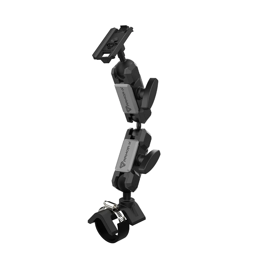 P24K | Heavy-Duty Handle Bar Rail Mount | ⌀21-70mm | ONE-LOCK for Phone - Image 13