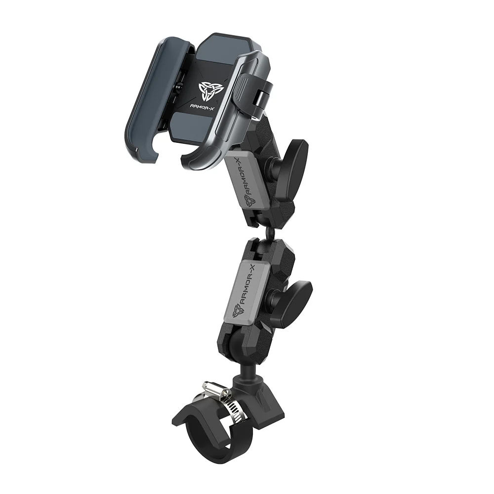 P24UP | Handle Bar Rail Universal Mount | ⌀21-70mm | Design for Phone - Image 13