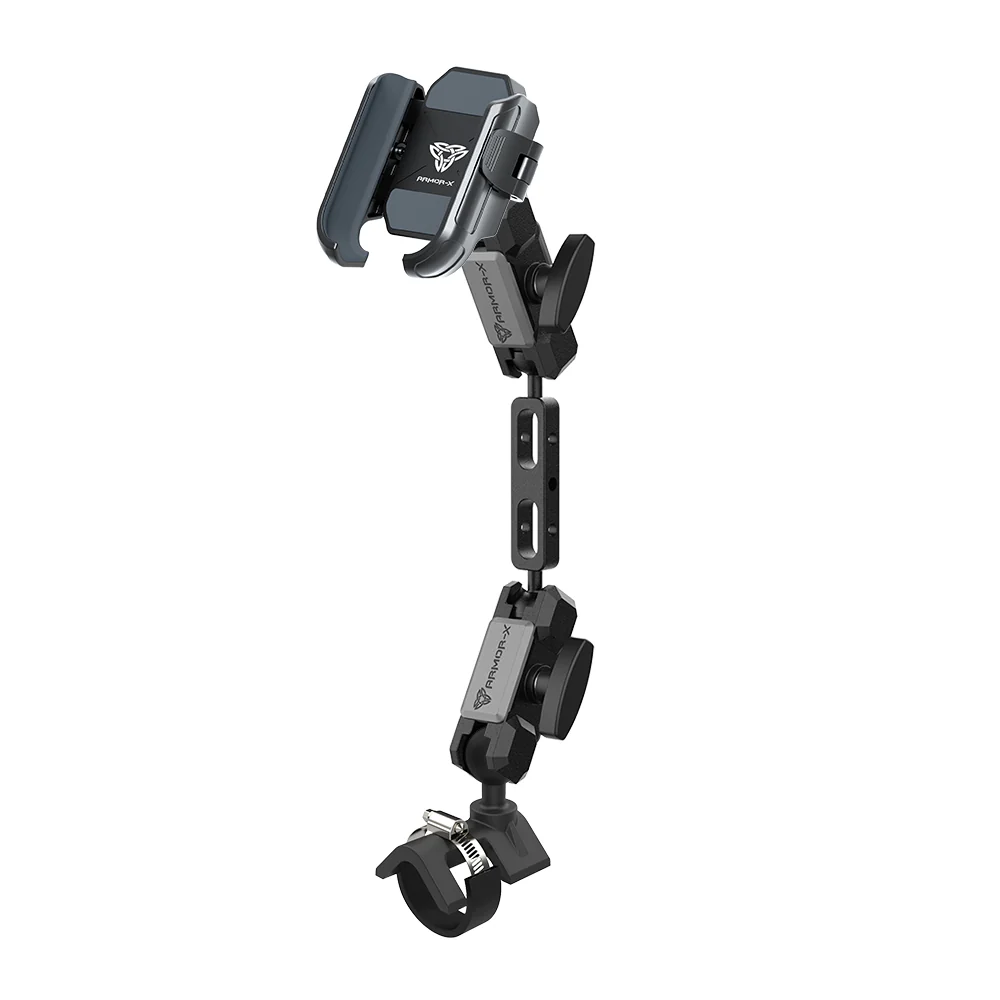 P24UP | Handle Bar Rail Universal Mount | ⌀21-70mm | Design for Phone - Image 14