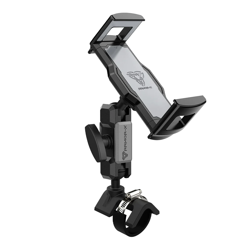 P24UT | Handle Bar Rail Universal Mount | ⌀21-70mm | Design for iPad, Galaxy Tab & Tablet