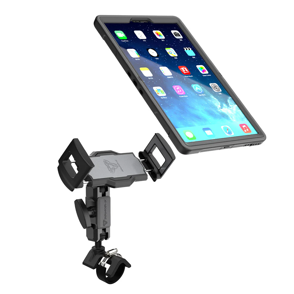 P24UT | Handle Bar Rail Universal Mount | ⌀21-70mm | Design for iPad, Galaxy Tab & Tablet - Image 10