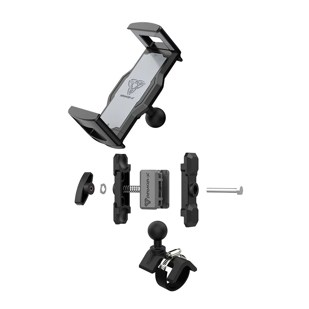 P24UT | Handle Bar Rail Universal Mount | ⌀21-70mm | Design for iPad, Galaxy Tab & Tablet - Image 11