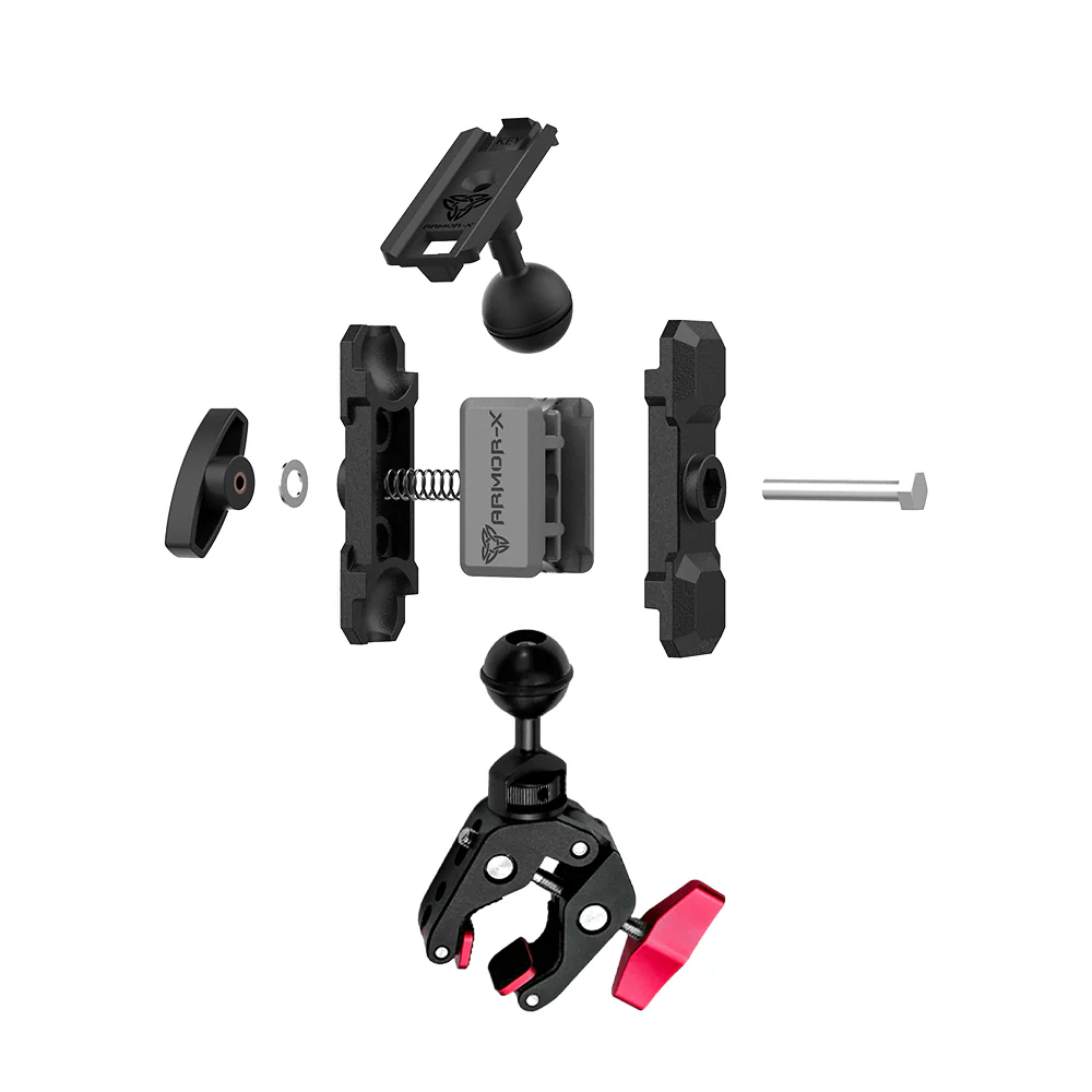 P26K | Heavy-Duty G-Clamp Mount for table or desk | ONE-LOCK for Phone - Image 11