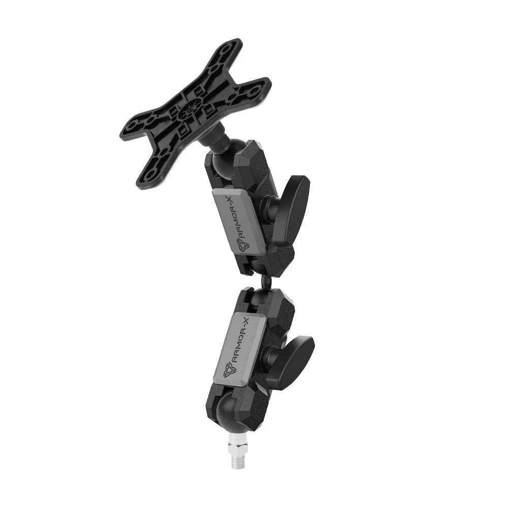 VSA-P27 | One Inch Ball Base M8 Male Thread Motorcycle VESA Mount ( 75x75mm | 50x50mm ) | Design for Tablet - Image 11