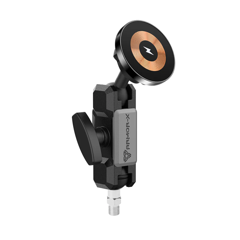 P28MS03 | Heavy-Duty M10 Male Thread PixelSnap 15W Fast Charger Mount | ONE-LOCK for Google Pixel Smartphone