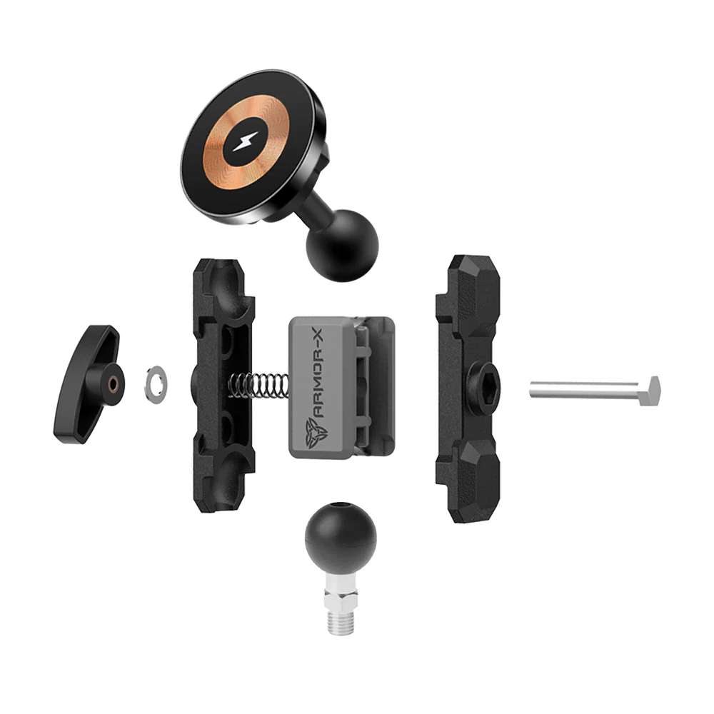 P28MS03 | Heavy-Duty M10 Male Thread PixelSnap 15W Fast Charger Mount | ONE-LOCK for Google Pixel Smartphone - Image 9