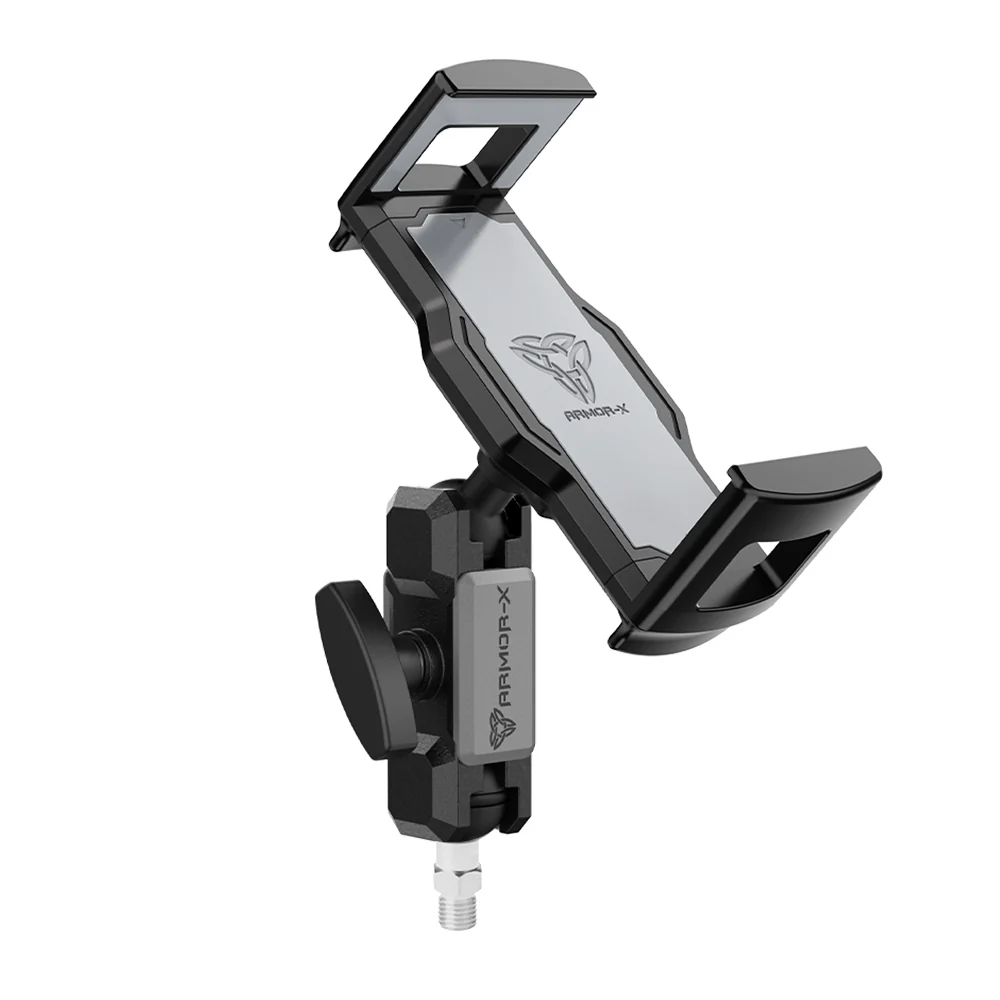 P28UT | One Inch Ball Base M10 Male Thread Motorcycle Universal Mount | Design for iPad, Galaxy Tab & Tablet