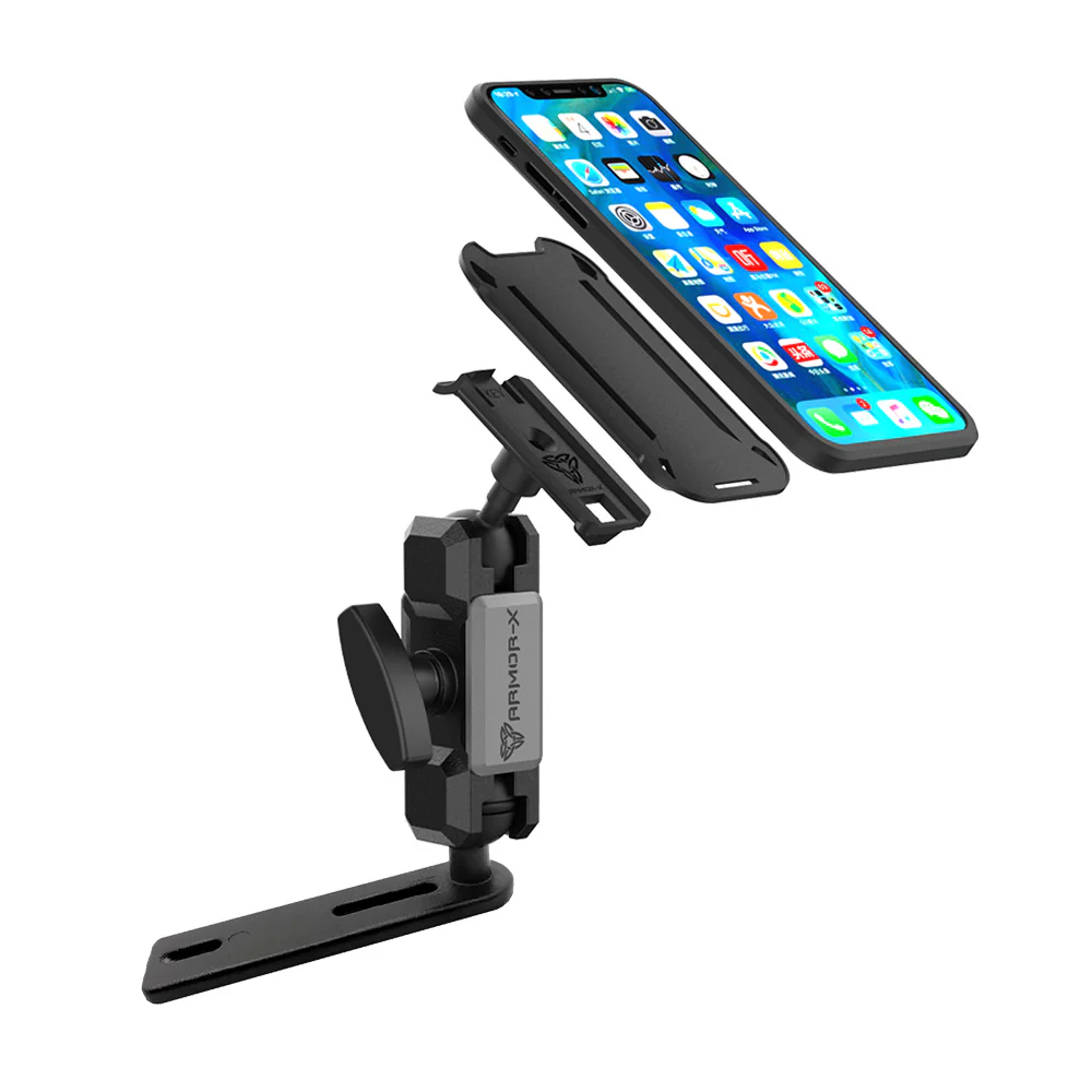 P29K | Heavy-Duty Motorcycle brake/clutch Reservoir Cover Mount | ONE-LOCK for Phone - Image 10