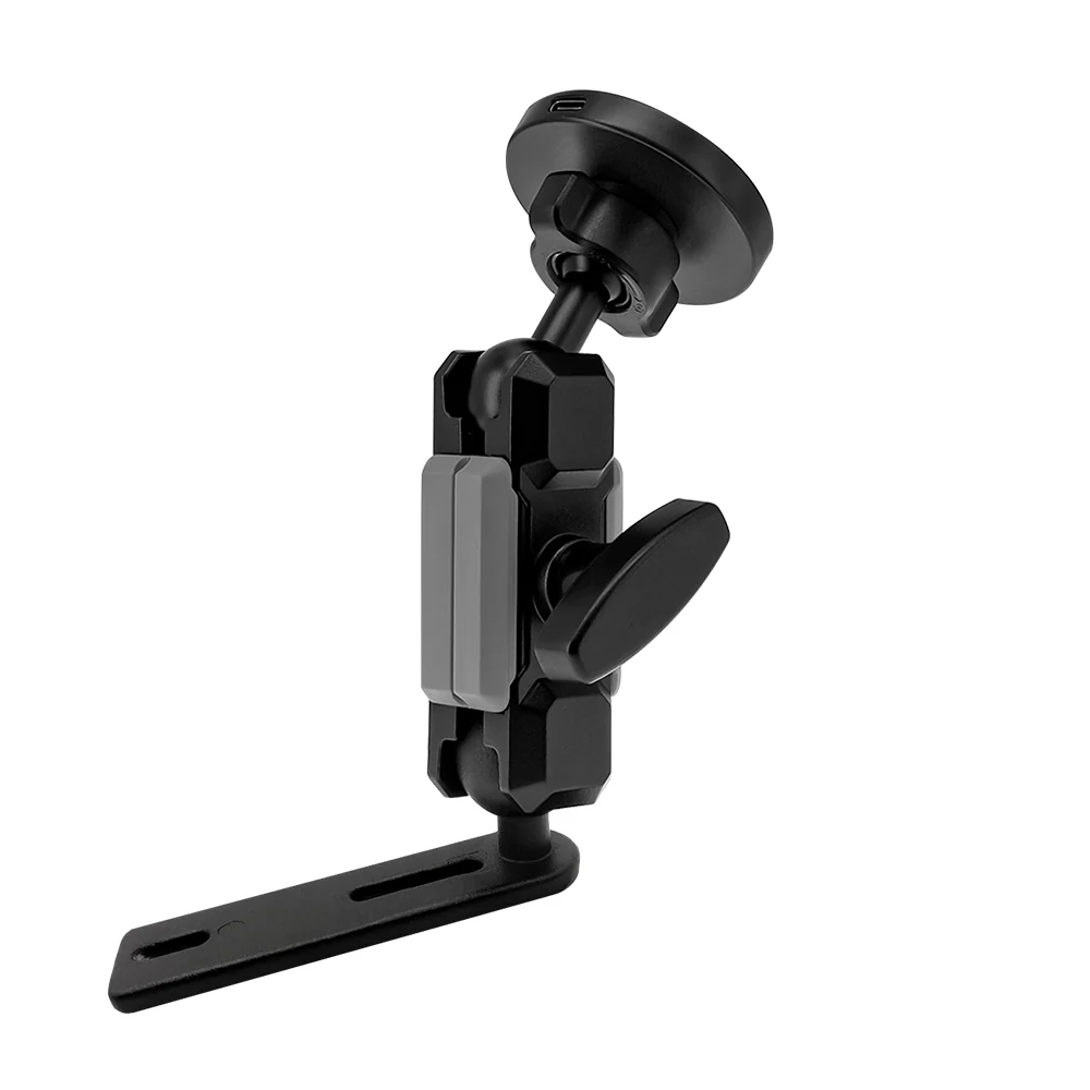 P29MS03 | Heavy-Duty Motorcycle brake/clutch Reservoir Cover Mount | MagSafe / Pixelsnap 15W Fast Charger | ONE-LOCK for iPhone & Smartphone - Image 9