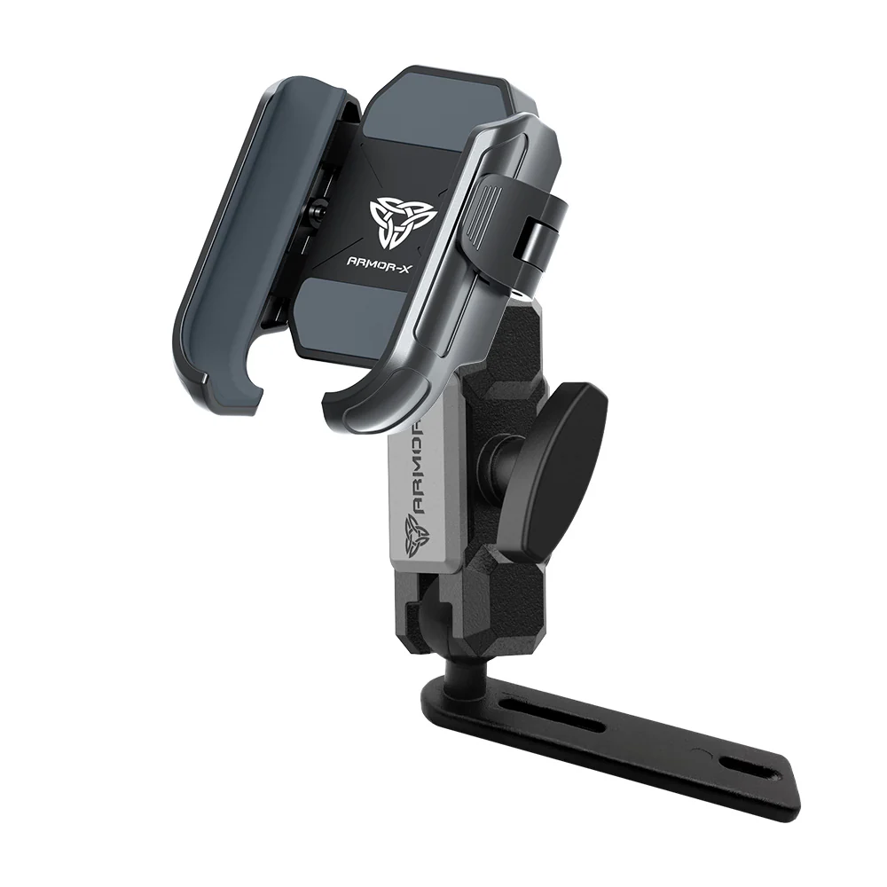 P29UP | Motorcycle Handlebar Pump Universal Mount | Design for Phone