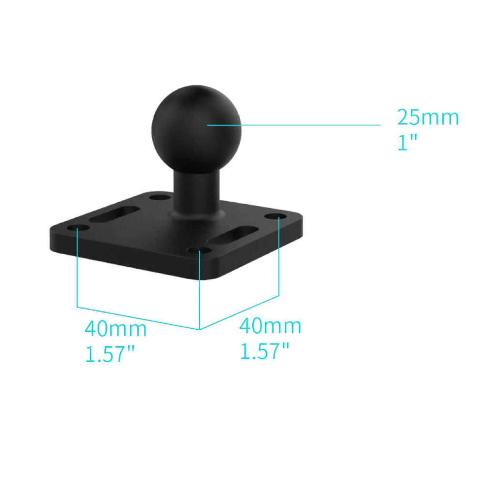 P2T | Heavy-Duty Square Drill-Down Mount | ONE-LOCK for Tablet - Image 2