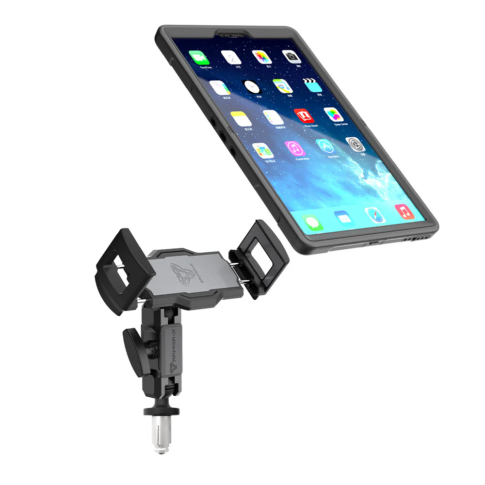 P30UT | Motorcycle Bike Universal Mount with Fork Stem Base | Design for iPad, Galaxy Tab & Tablet - Image 12