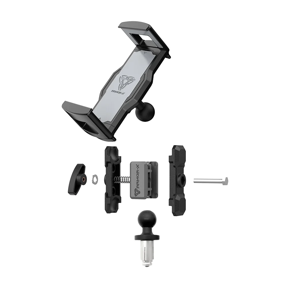 P30UT | Motorcycle Bike Universal Mount with Fork Stem Base | Design for iPad, Galaxy Tab & Tablet - Image 13
