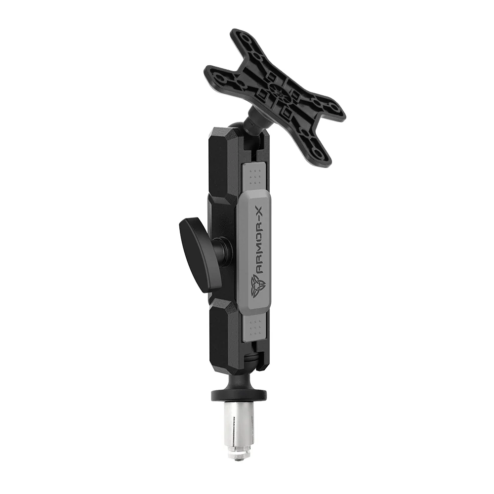 VSA-P30 | Motorcycle Handlebar Pump VESA Mount ( 75x75mm | 50x50mm ) with Fork Stem Base | Design for Tablet - Image 10