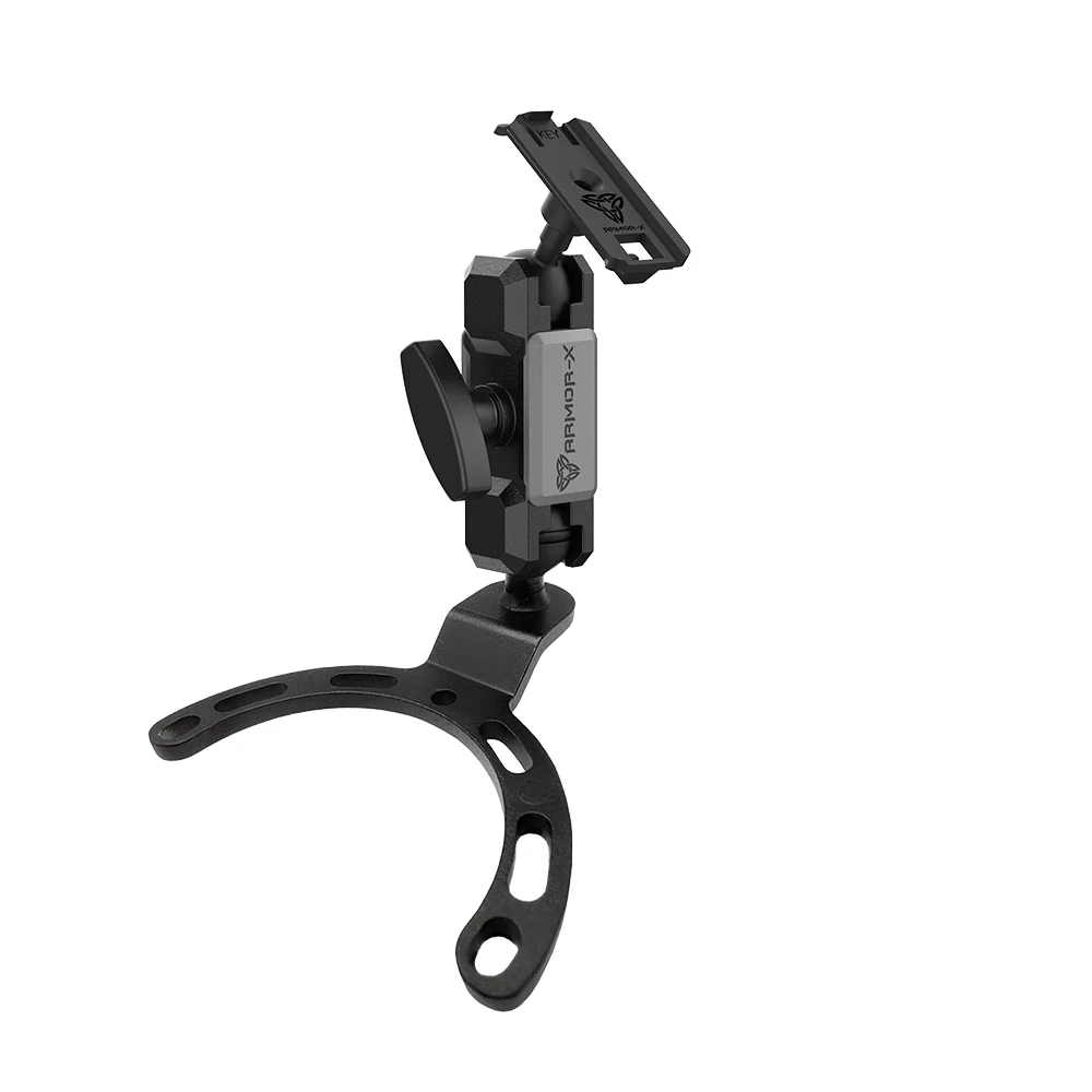 P31K  | Heavy-Duty Motorcycle Fuel / Oil Tank Mount * SMALL | ONE-LOCK for Phone