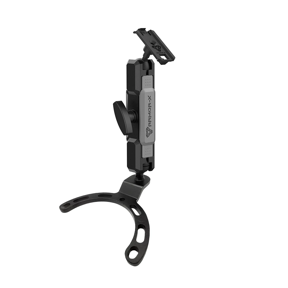 P31K  | Heavy-Duty Motorcycle Fuel / Oil Tank Mount * SMALL | ONE-LOCK for Phone - Image 11