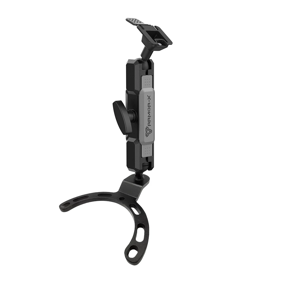P31T | Heavy-Duty Motorcycle Fuel / Oil Tank Mount * SMALL | ONE-LOCK for Tablet - Image 12