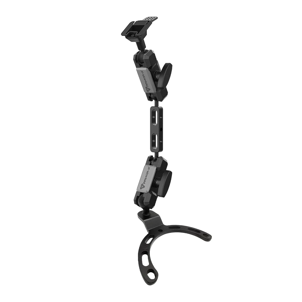 P31T | Heavy-Duty Motorcycle Fuel / Oil Tank Mount * SMALL | ONE-LOCK for Tablet - Image 14