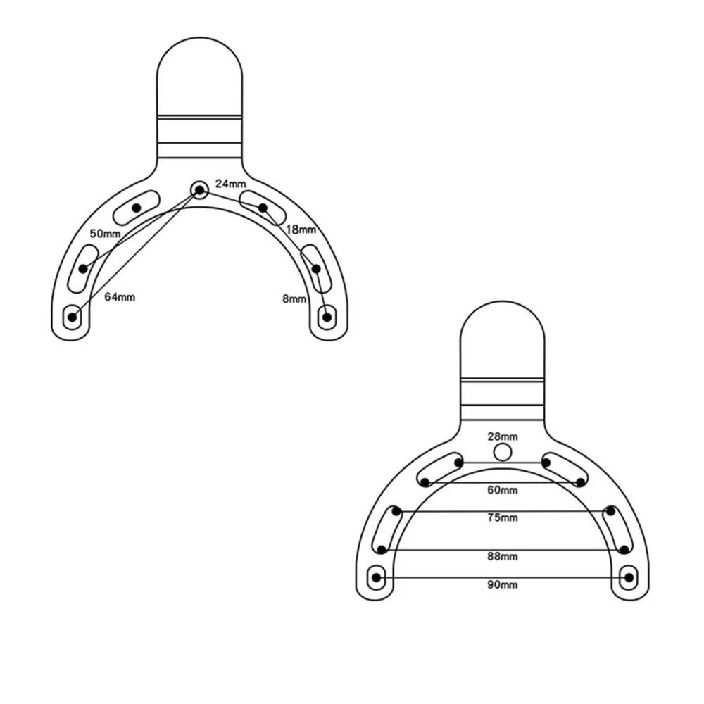 P31UT | Motorcycle Fuel Tank Cap Universal Mount * SMALL | Design for iPad, Galaxy Tab & Tablet - Image 3